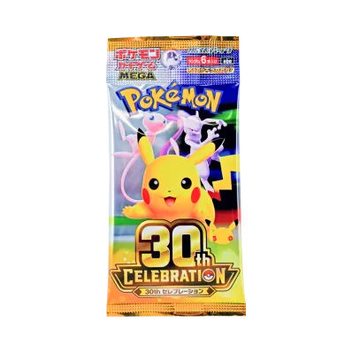 ポケモンカードゲームMEGA 拡張パック「30th CELEBRATION」パック