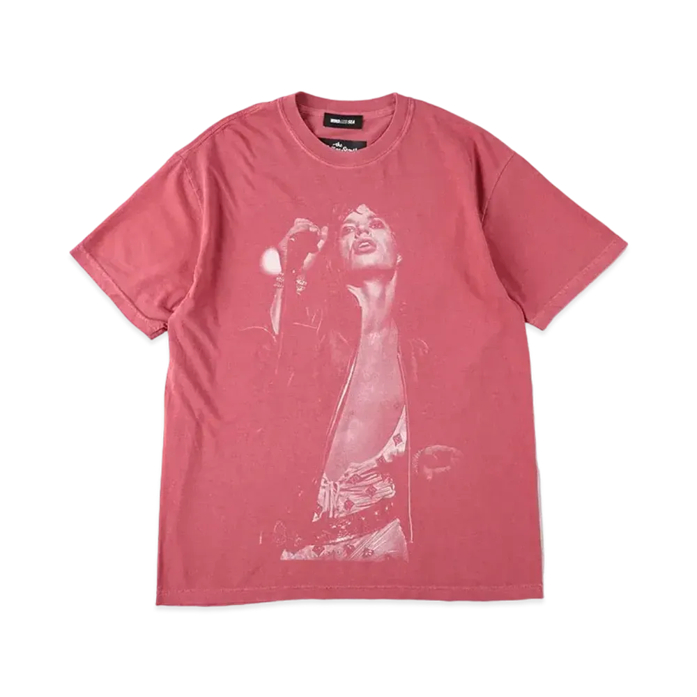 WIND AND SEA x The Rolling Stones Mick Jagger S/S Tee "Crimson"