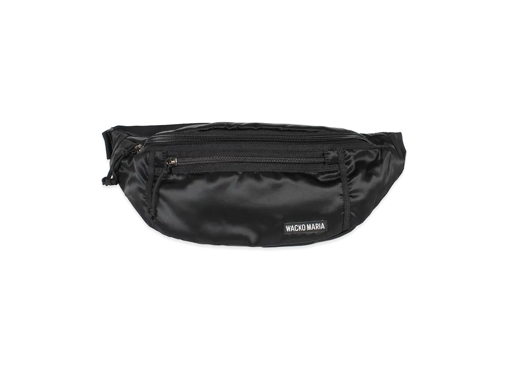 WACKO MARIA x Speak Easy Nylon Waist Bag "Black"