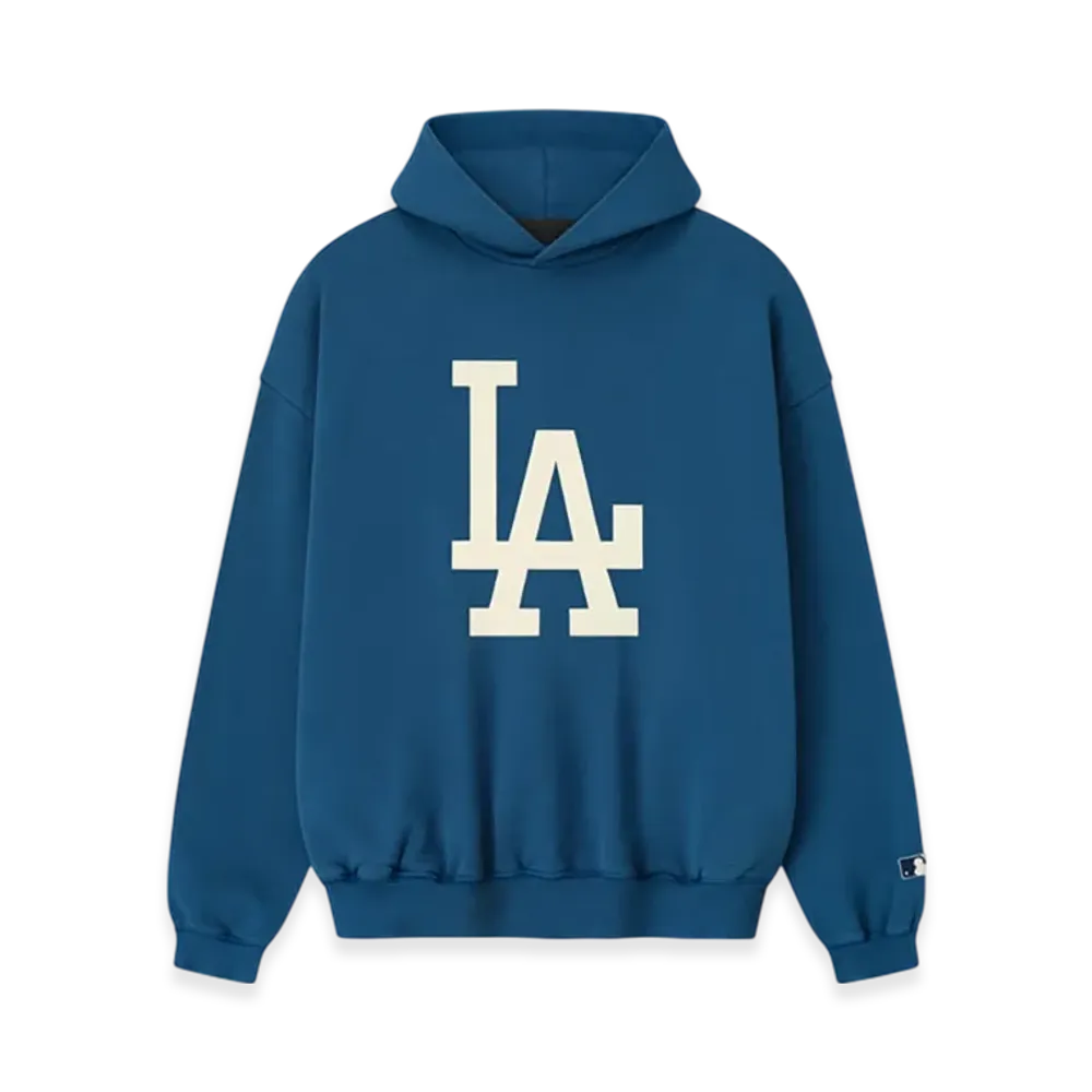 FEAR OF GOD ESSENTIALS Dodgers Sport Hoodie "Blue Sapphire"