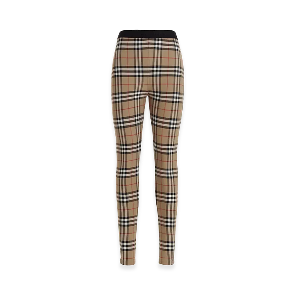 Burberry Women's Athleisure Leggings "Beige"