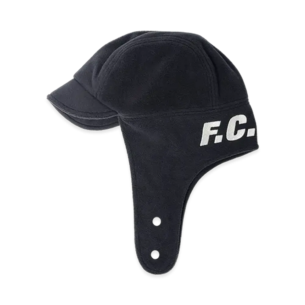 F.C.Real Bristol Fleece Flight Cap "Black"