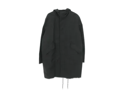 Dior x PETER DOIG Back Logo Embroidery Nylon Mods Coat "Black"