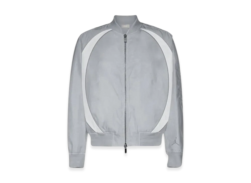 ディオール x ジョーダン ボンバージャケット "グレー" 033C401A4805_Grey