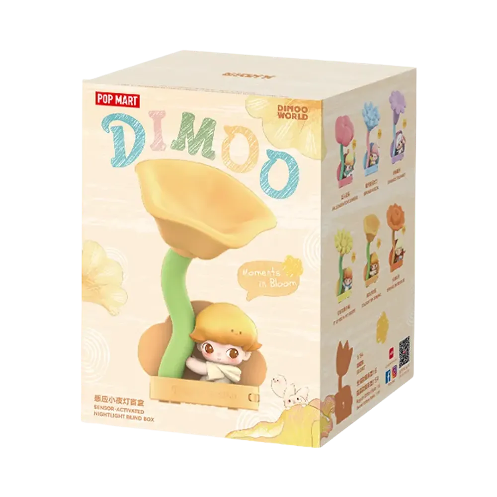 POP MART DIMOO Moments in Bloom Series - Sensor-activated Nightlight Blind Box [Piece]