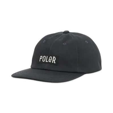 POLeR Furryfont 6Panel Cap "Navy"