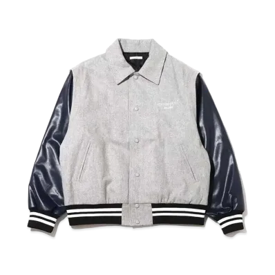 atmos pink Two-Way Stadium Jacket "Gray"