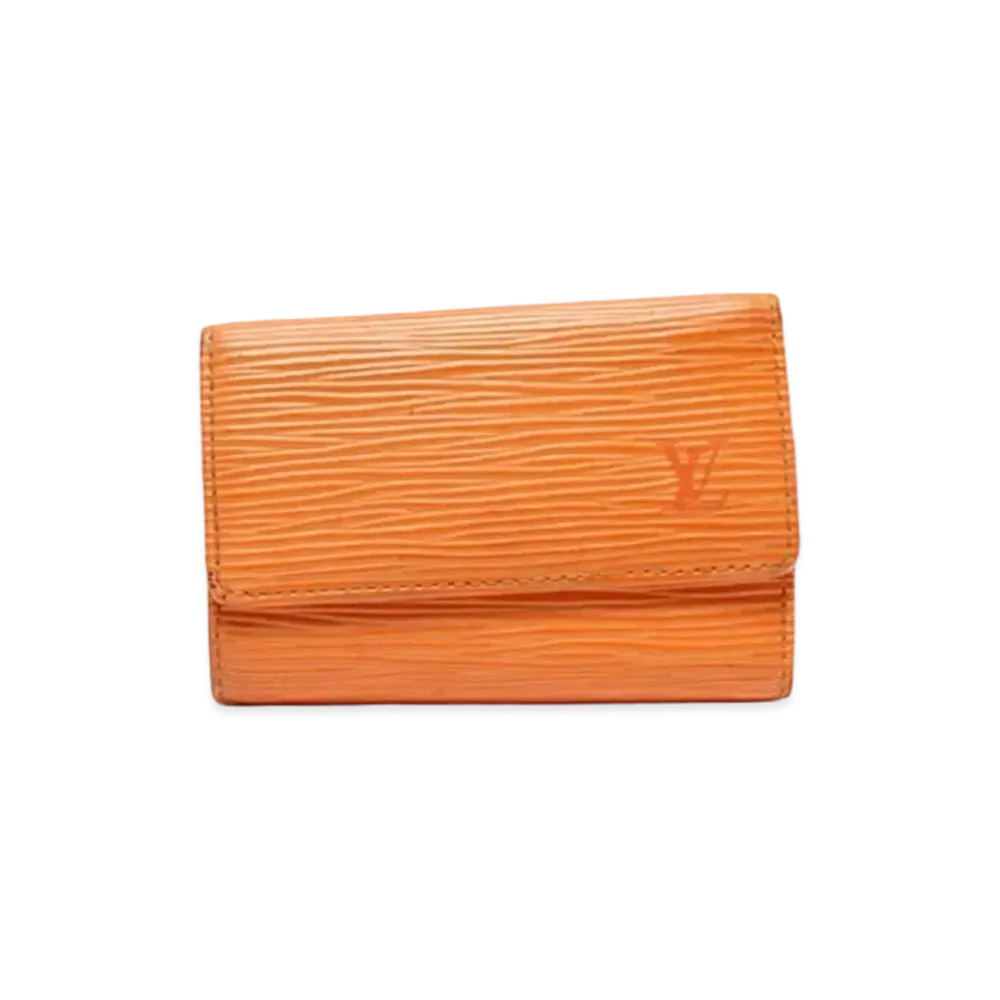Louis Vuitton Epi Multicles 4 Key Holder "Mandarin"