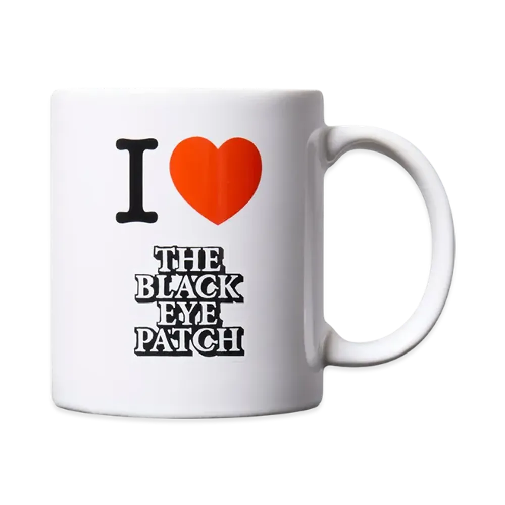 BlackEyePatch I Love BEP Mug "White"