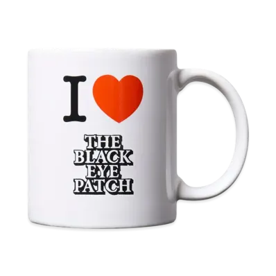 BlackEyePatch I Love BEP Mug "White"
