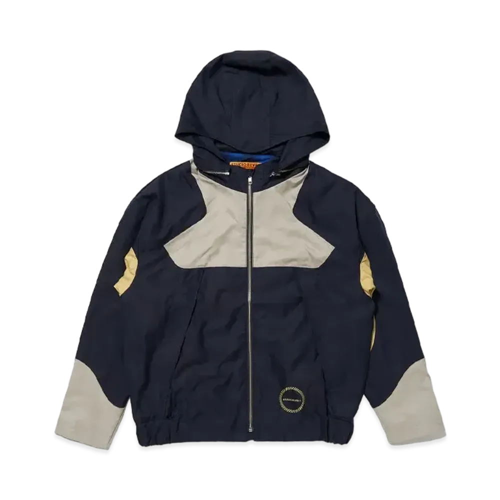 STUDIO SEVEN Panel Trekking Jacket "NAVY"