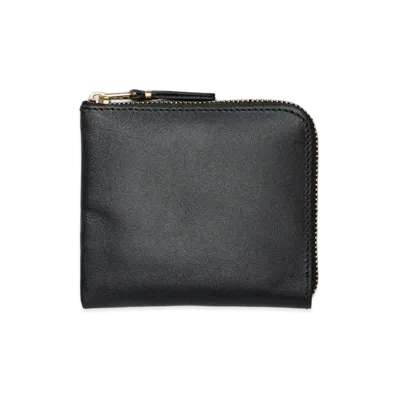 COMME des GARCONS CDG Coin Case L Shaped Non Zipper "Black"