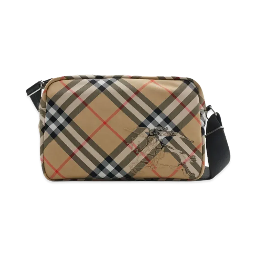 Burberry 'Check' Crossbody Bag "Beige"