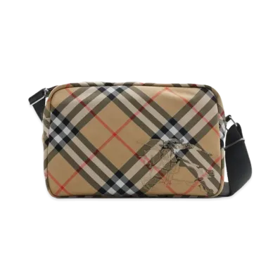 Burberry 'Check' Crossbody Bag "Beige"