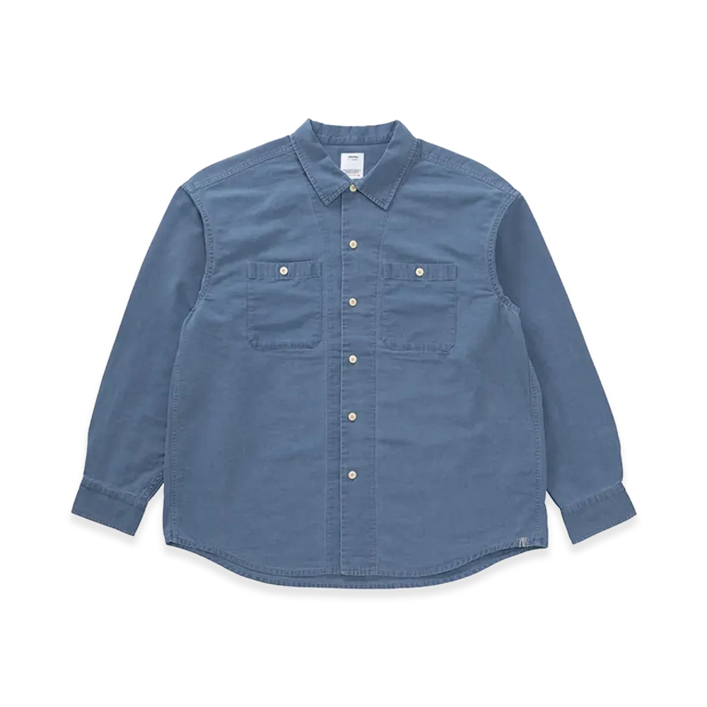 visvim Lumber L/S "Light Indogo"