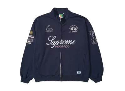Supreme x La Martina Zip Up Sweatshirt "Navy"
