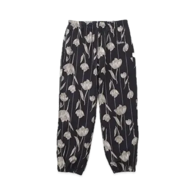 Supreme Floral Silk Track Pant "Black"