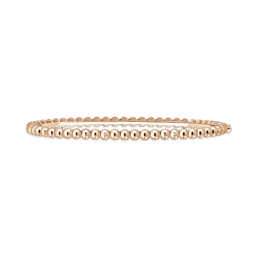 Van Cleef & Arpels Perlee gold pearl bracelet medium model "18K Rose gold"