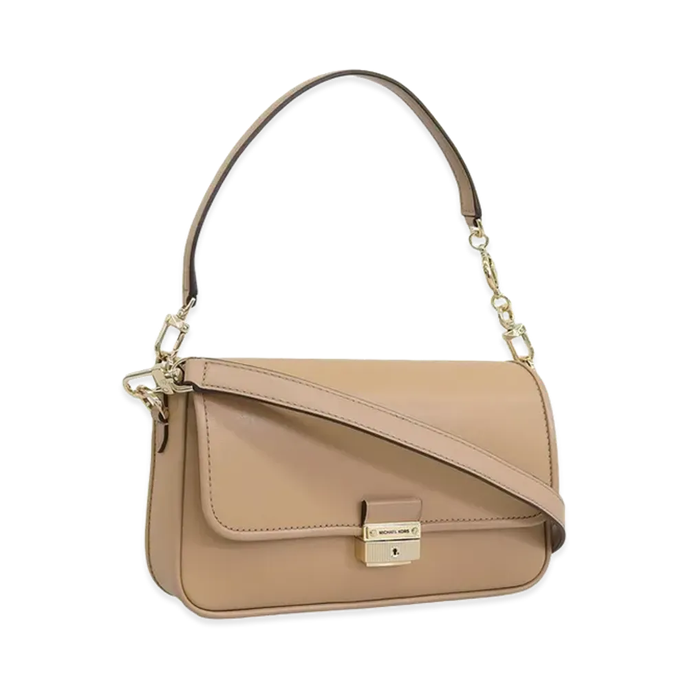 MICHAEL KORS Women's Bradshaw SM Conv Shoulder "Beige"