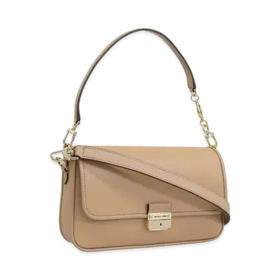 MICHAEL KORS Women's Bradshaw SM Conv Shoulder "Beige"
