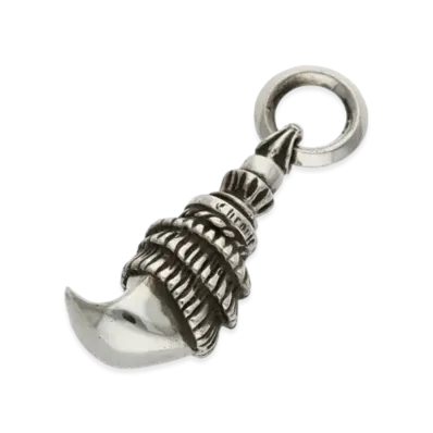 Chrome HeartsCrow Pendant Necklace Top "Silver"