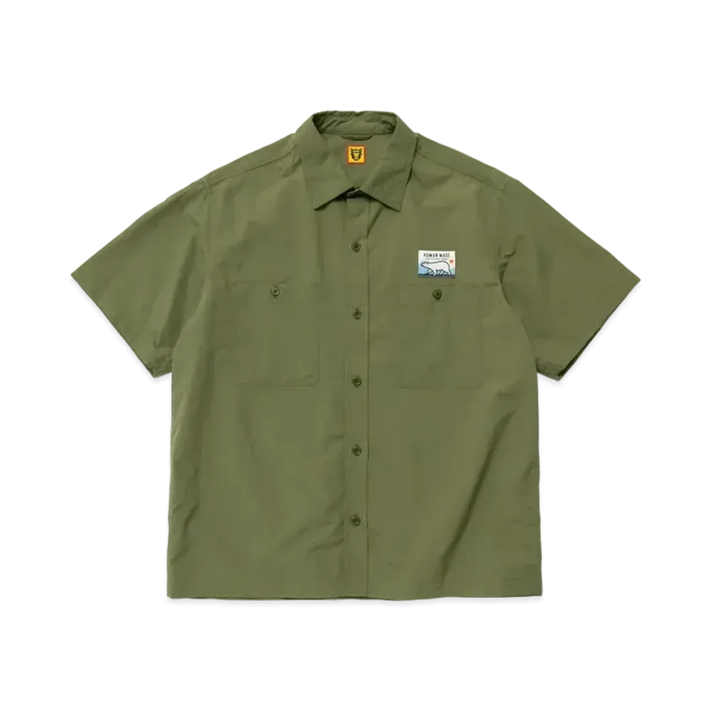 HUMAN MADE Camping S/S Shirt "Olive Drab"