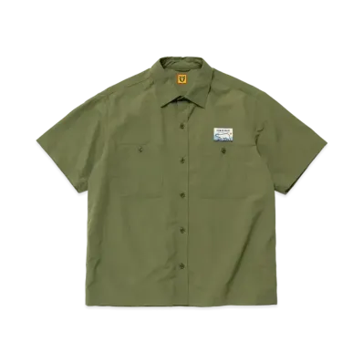 HUMAN MADE Camping S/S Shirt "Olive Drab"