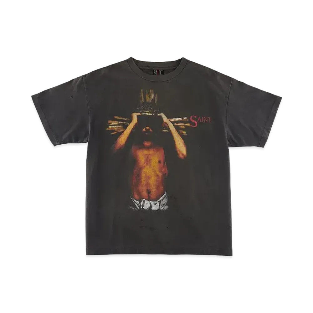 SAINT Mxxxxxx We Live Hell Tee "Black"