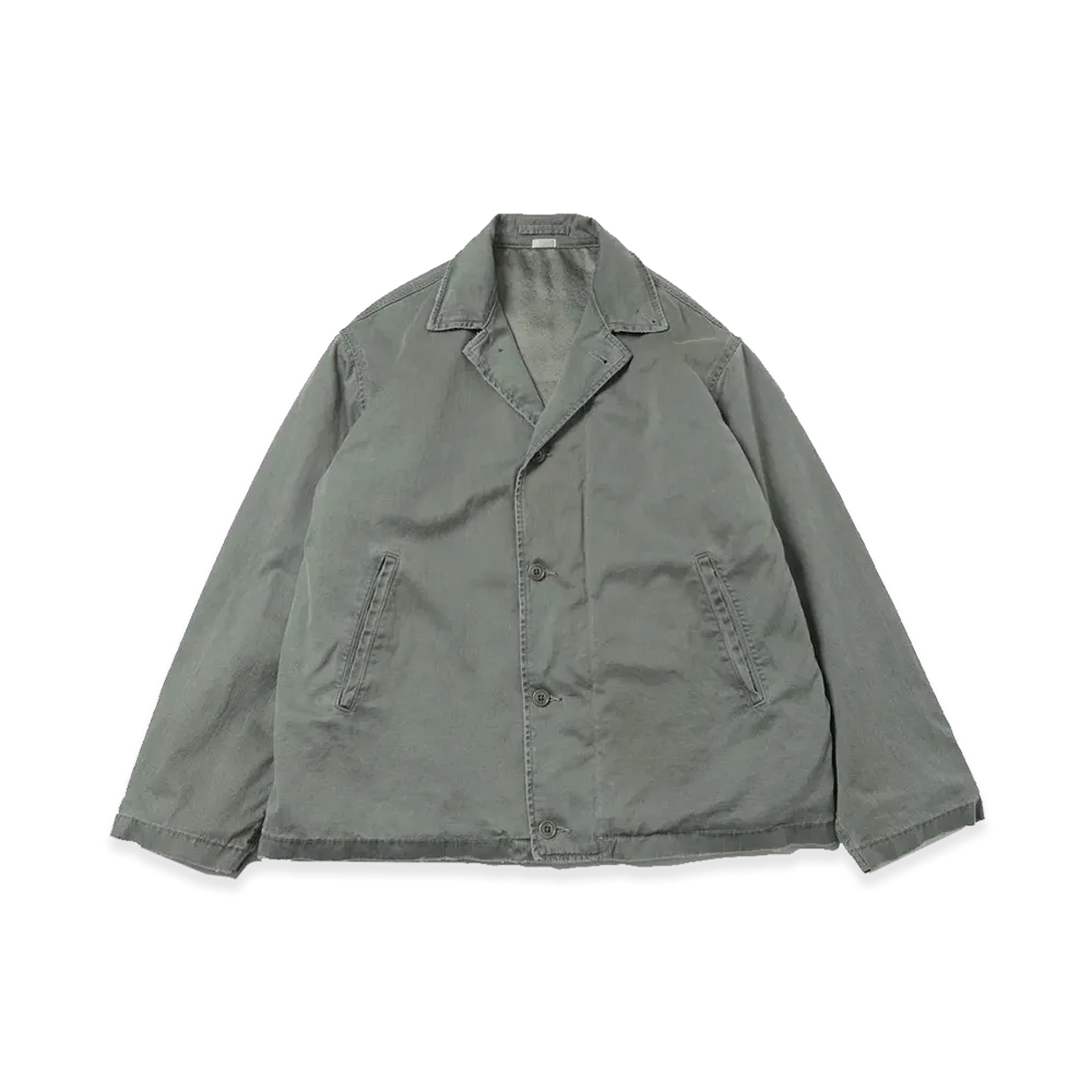 A.PRESSE Vintage US Navy N-4 Deck Jacket "Sage"