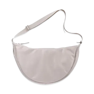 Uniqlo :C Leather Touch Round Shoulder Bag "Natural"