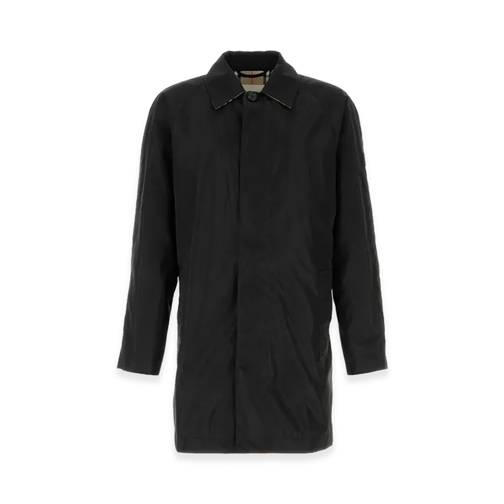 Burberry Nylon Ridgewood Trench Coat "Black"