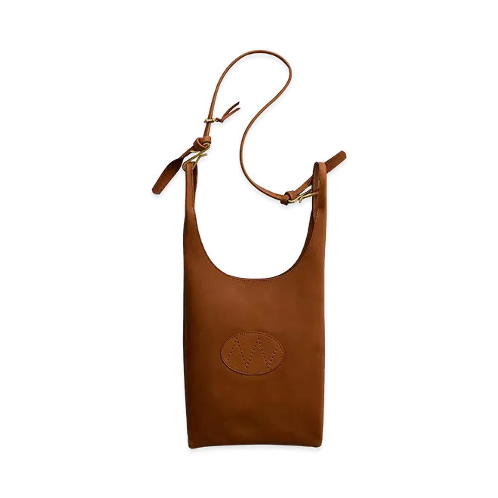 NICENESS N.Lowe Steerhide Shoulder Bag "Cognac"