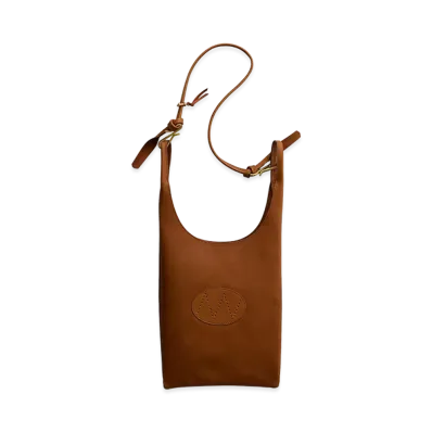 NICENESS N.Lowe Steerhide Shoulder Bag "Cognac"