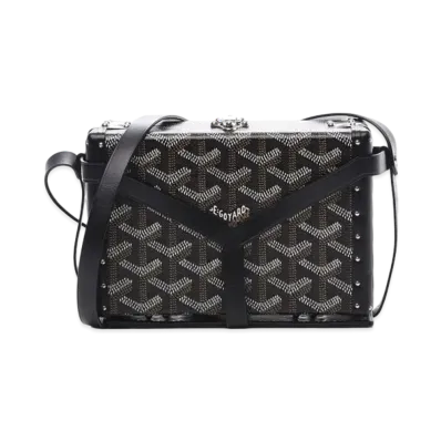Goyard Minaudiere Trunk Bag "Black"