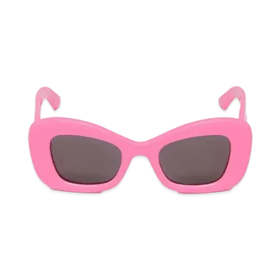 Alexander McQUEEN Bold Cat Eye Sunglasses "Pink"