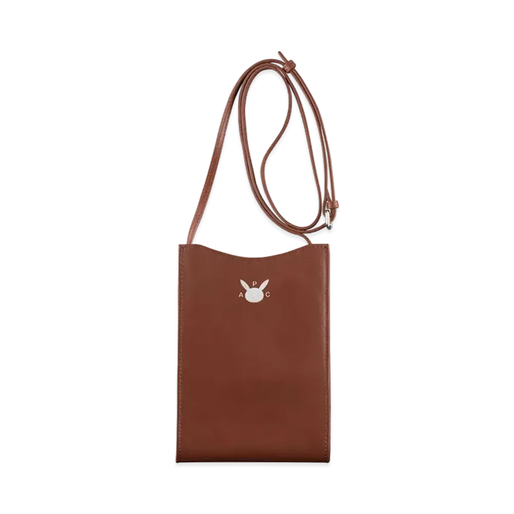 A.P.C. x Pokemon Jamie Neck Pouch "Brown"