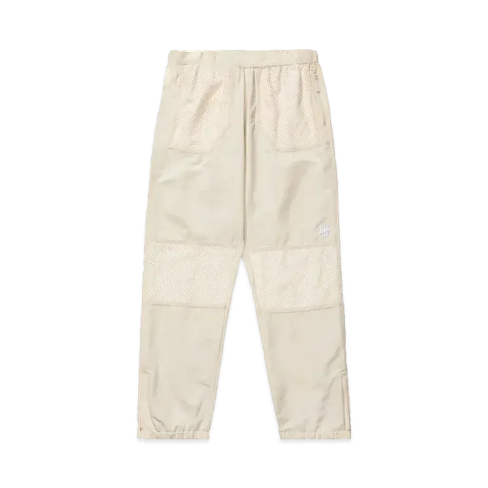 UNDEFEATED Mesh Track Pant "Beige"