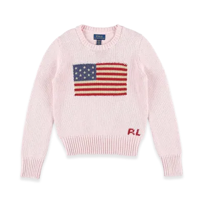 Polo Ralph Lauren Kids Sweaters "Pink"
