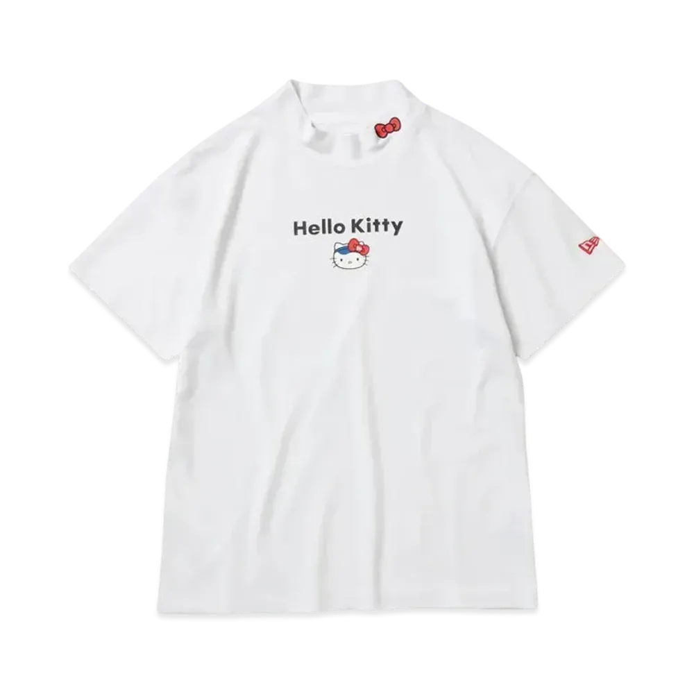 NEW ERA x HELLO KITTY Golf Women's Short Sleeve Mid Neck T-shirt "White"