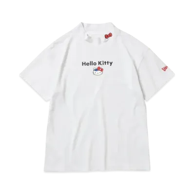 NEW ERA x HELLO KITTY Golf Women's Short Sleeve Mid Neck T-shirt "White"