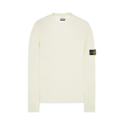 Stone Island 560C2 FULL RIB PURE WOOL "Natural White"