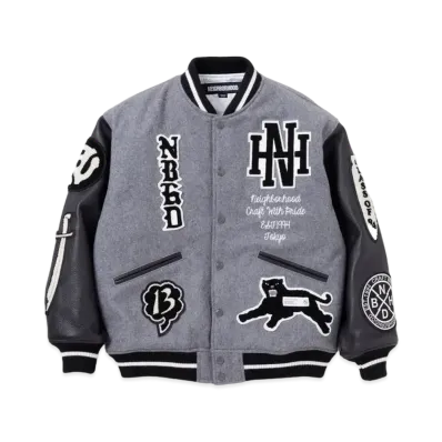 NEIGHBORHOOD Stadium Jacket "Gray"