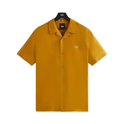 Kith Silk Cotton Thompson Camp Collar Shirt "Flash"