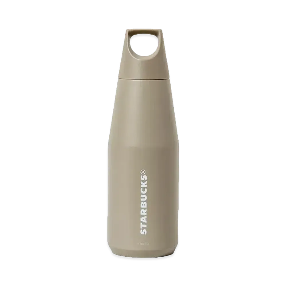STARBUCKS x Fragment Design Handle Lid Stainless Steel Bottle Matt 580ml "Beige"