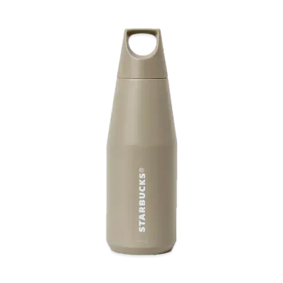 STARBUCKS x Fragment Design Handle Lid Stainless Steel Bottle Matt 580ml "Beige"