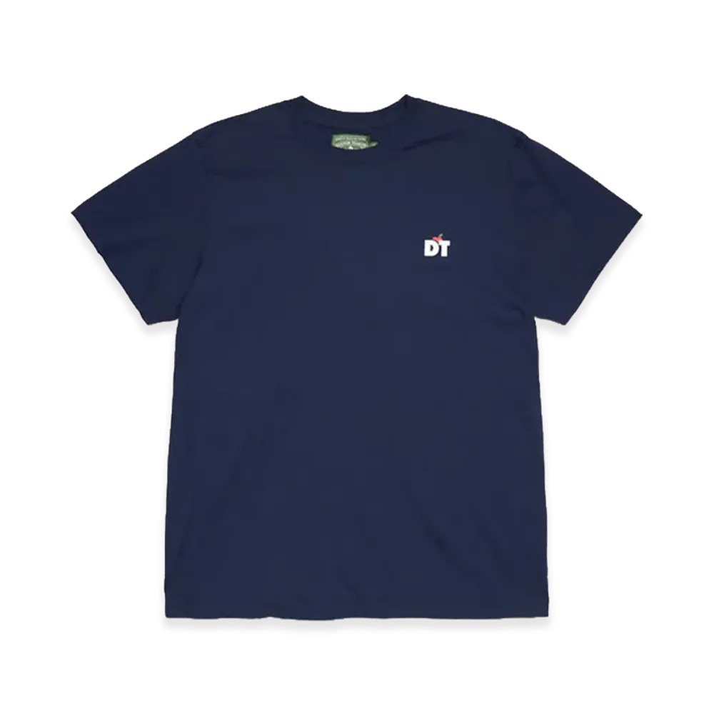 DENIM TEARS Apple Tee "Navy"