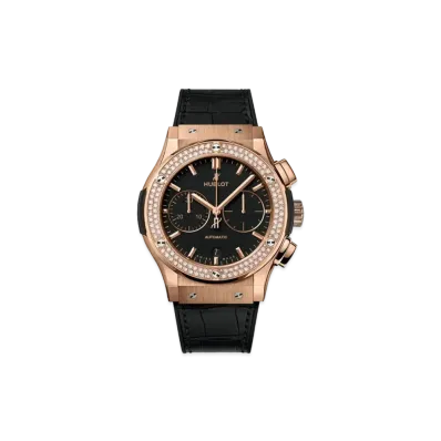 HUBLOT Classic Fusion Chronograph King Gold Diamonds 42mm