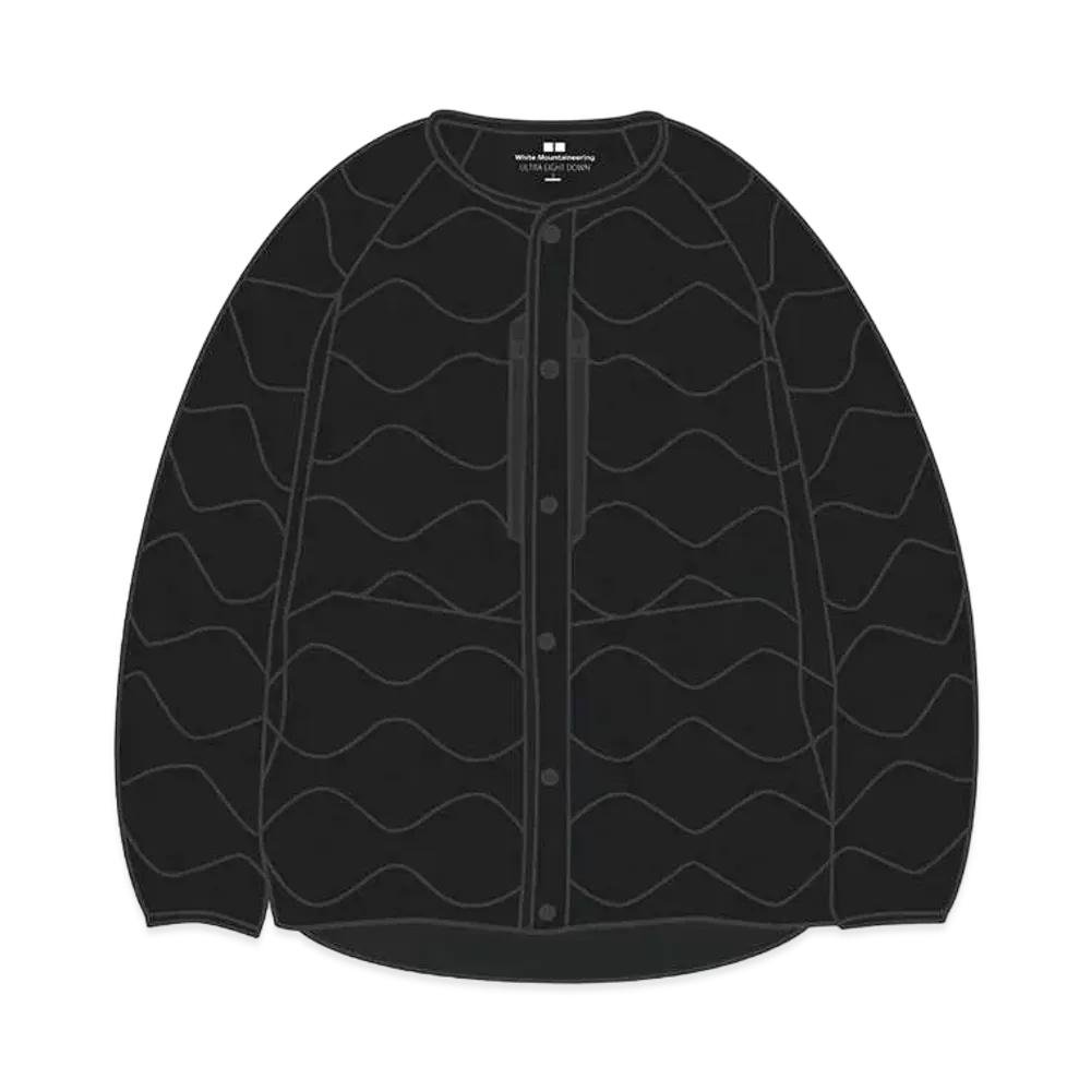 Uniqlo White Mountaineering Ultra Light Down Oversize Jacket "Black"