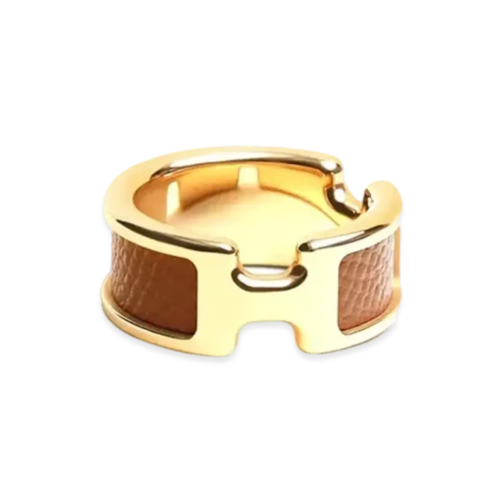 Hermes Olympe Ring Small Model "Gold/Gold"