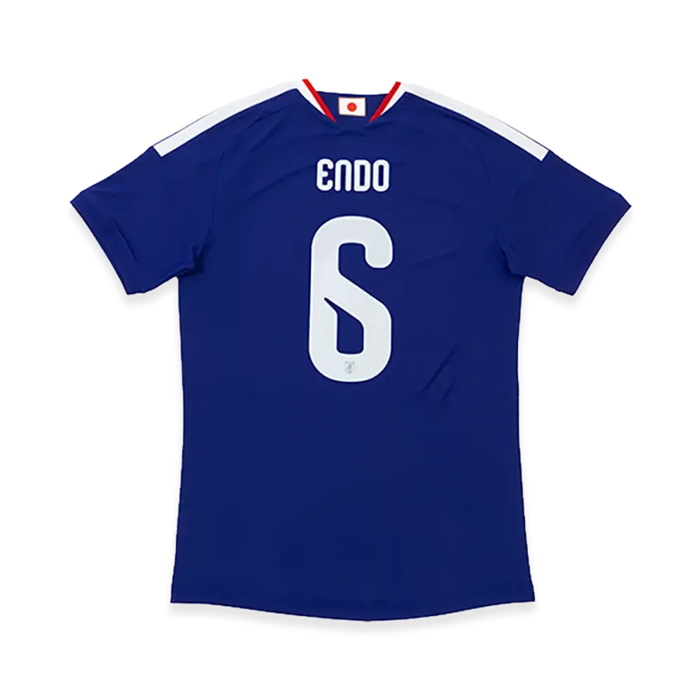 adidas Soccer Japan 2026 Home Authentic Jersey #6 Wataru Endo "Japan Blue/Ash Blue"
